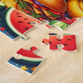 Puzzle Fête festive du 4 juillet (Côté)