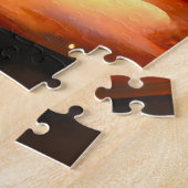 Puzzle Feu Citrouille éffrayant Ghost (Côté)