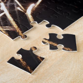 Puzzle Feu d'artifice blanc et or I Fête patriotique (Côté)