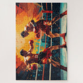 Puzzle Feu d'assaut : Action de boxe (Vertical)