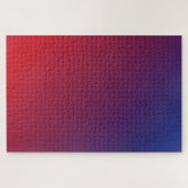Puzzle Feu de nuit Rouge brillant à bleu foncé Dégradé (Horizontal)
