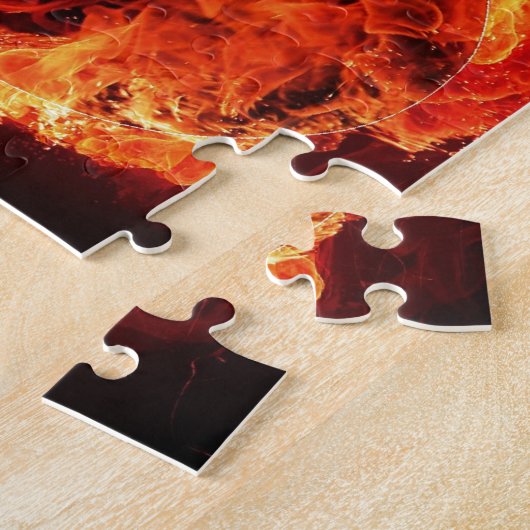 Puzzle Feu d'en de Guitare (Côté)