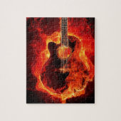 Puzzle Feu d'en de Guitare (Vertical)