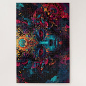 Puzzle "Feu des Dieux" avec divers ensembles de divinités (Vertical)