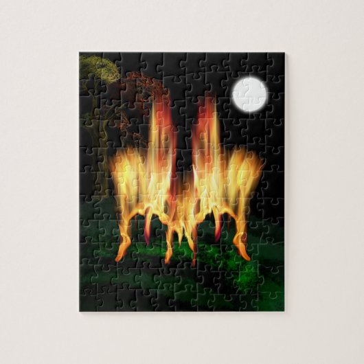 Puzzle Feu d'incendie (Vertical)