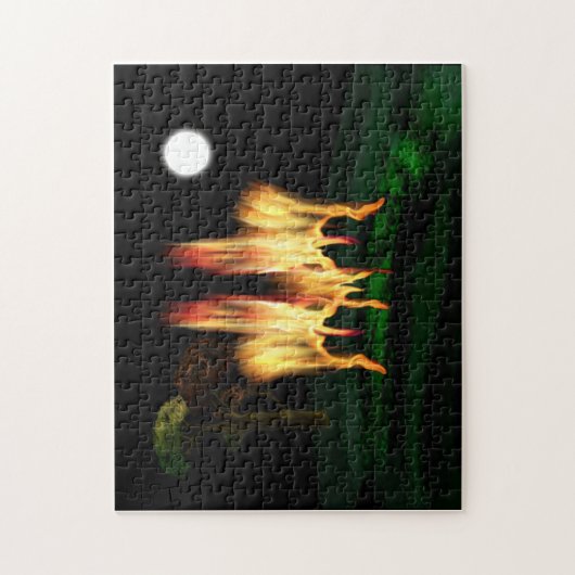 Puzzle Feu d'incendie (Vertical)