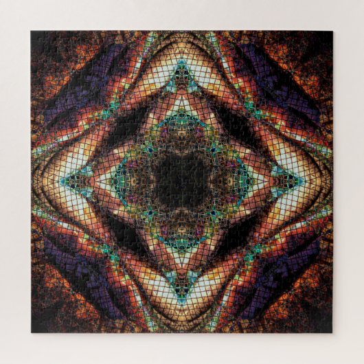 Puzzle Feu Mosaïque (Vertical)
