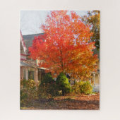 Puzzle Feuillage d'automne dans Oak Bluffs - Vignoble de  (Vertical)
