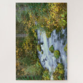 Puzzle Feuillage d'automne et Douglas Fir Frontière Riviè (Vertical)