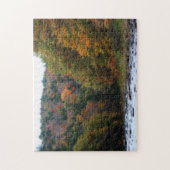 Puzzle Feuillage d'automne le long de la rivière #2 Natur (Vertical)