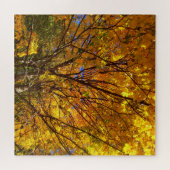 Puzzle Feuillage de automne jaune (Horizontal)