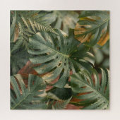 Puzzle Feuillage tropical luxuriant Monstera fougères Jun (Horizontal)
