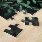 Puzzle Feuillage vert luxuriant de la forêt tropicale maj (Côté)