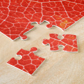 Puzzle Feuille automnale (Côté)