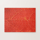 Puzzle Feuille automnale (Horizontal)