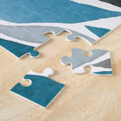 Puzzle feuille d'arbre (Côté)