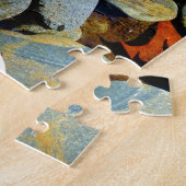 Puzzle Feuille d'automne avec Rocks dans la crique de mon (Côté)