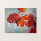 Puzzle Feuille d'automne quotidien de seconde chance (Horizontal)