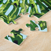 Puzzle Feuille de Monstera Tropicale (Côté)