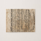 Puzzle Feuille de musique (Horizontal)