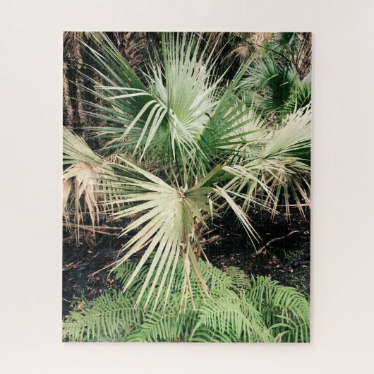 Puzzle Feuille de Palm Tree amusant (Vertical)