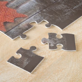 Puzzle Feuille éparpillé (Côté)