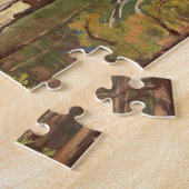 Puzzle Feuille tombée par Maynard Dixon (Côté)