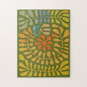 Puzzle Feuilles Abstraits, #3