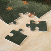Puzzle Feuilles automnales de forêt (Côté)