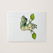 Puzzle Feuilles Caterpillar (Horizontal)