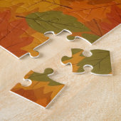 Puzzle Feuilles classiques d'automne à motifs (Côté)