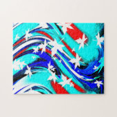 Puzzle Feuilles dansants (Horizontal)