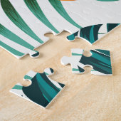Puzzle feuilles d'arbre (Côté)