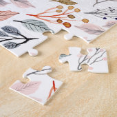 Puzzle feuilles d'arbre (Côté)