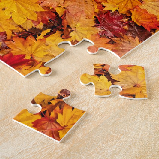 PUZZLE FEUILLES D'AUTOMNE (Côté)