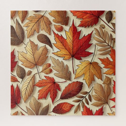 Puzzle feuilles d'automne classiques (Vertical)
