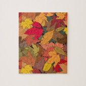 Puzzle Feuilles d'automne colorées (Vertical)