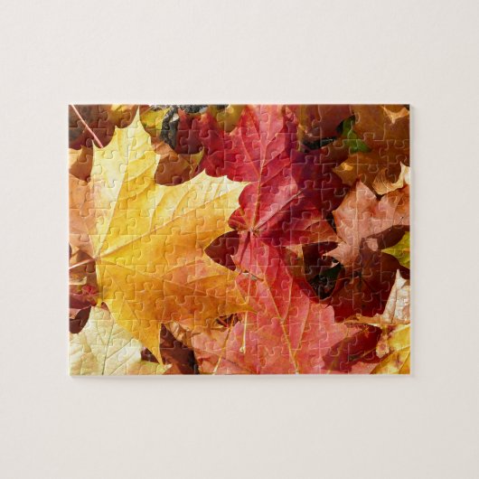Puzzle Feuilles d'automne - Etonnant! (Horizontal)