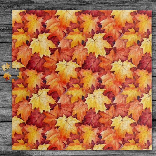 Puzzle Feuilles d'automne, Feuilles d'automne, Feuilles c