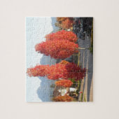 Puzzle Feuilles d'automne orange (Vertical)
