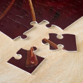Puzzle Feuilles de Érable Dorées Peinture d'Automne (Côté)