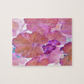 Puzzle Feuilles de géranium rose (Horizontal)