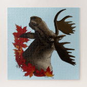 Puzzle Feuilles de l'érable rouge orignal (Horizontal)