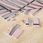 Puzzle Feuilles de palmiers tropicaux, été élégant. (Côté)