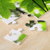 Puzzle Feuilles d'érable avec Raindrops (Côté)