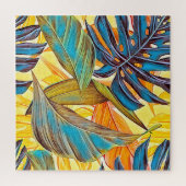 Puzzle Feuilles en couleurs (Vertical)