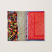 Puzzle Feuilles et porte (Horizontal)