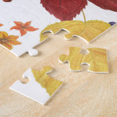 Puzzle Feuilles et Roses de l'automne (Côté)