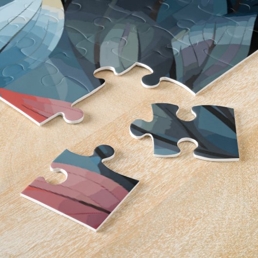 Puzzle Feuilles multicolores Thunder_Cove (Côté)