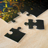 Puzzle Feuilles rouges (Côté)